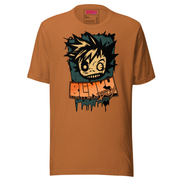 BLINKY BOY - BOY FACE BROWN Unisex t-shirt